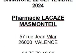 Pharmacies de garde Secteur V…